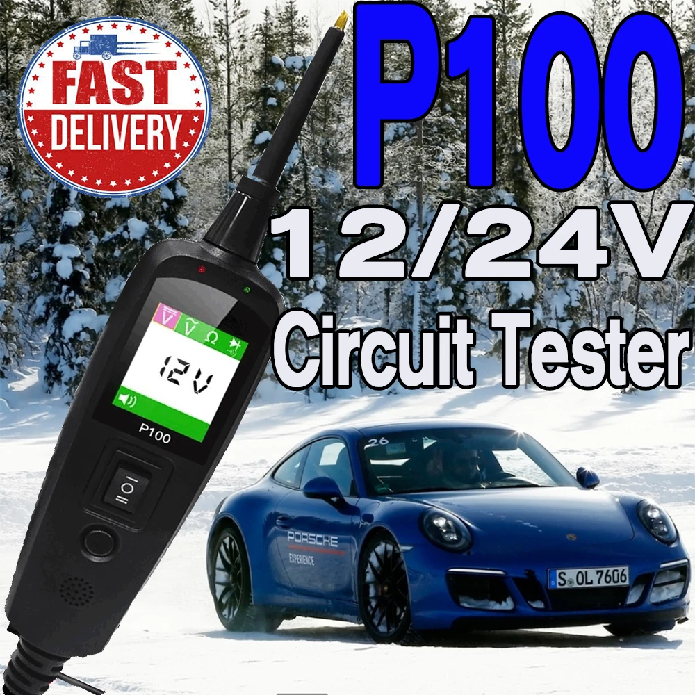 2025 Alicar Automotive Current Tester EC150 Car/Truck Electrical Circuit Tester EC150 Power Test Power Probe Replace Jdiag P100