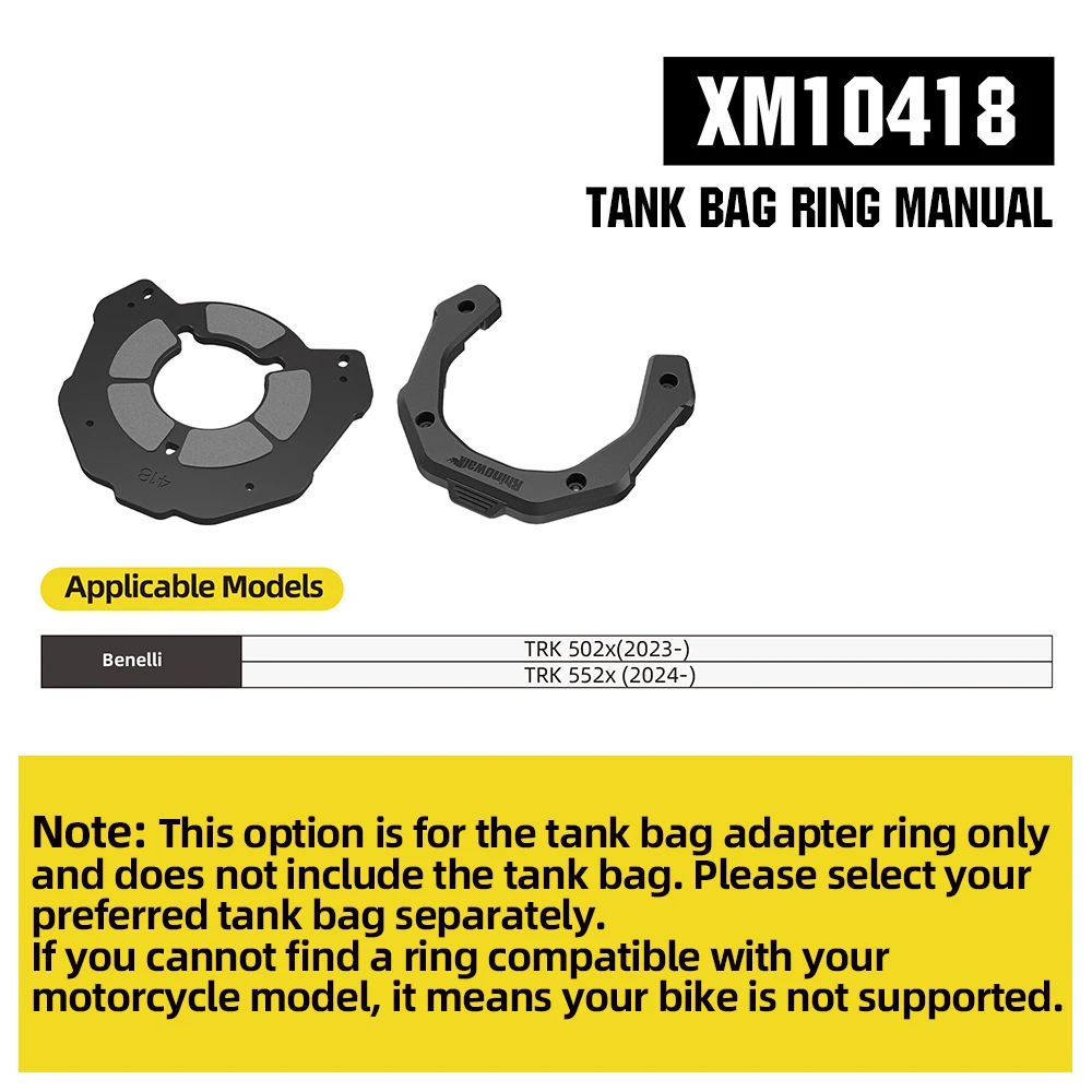 Rhinowalk Motorfiets Tank Tas Magnetische Quick Release 6.5L Motor Bagage Met Regenhoes VOOR BMW KTM Beneli HONDA CFMOTO DUCATI