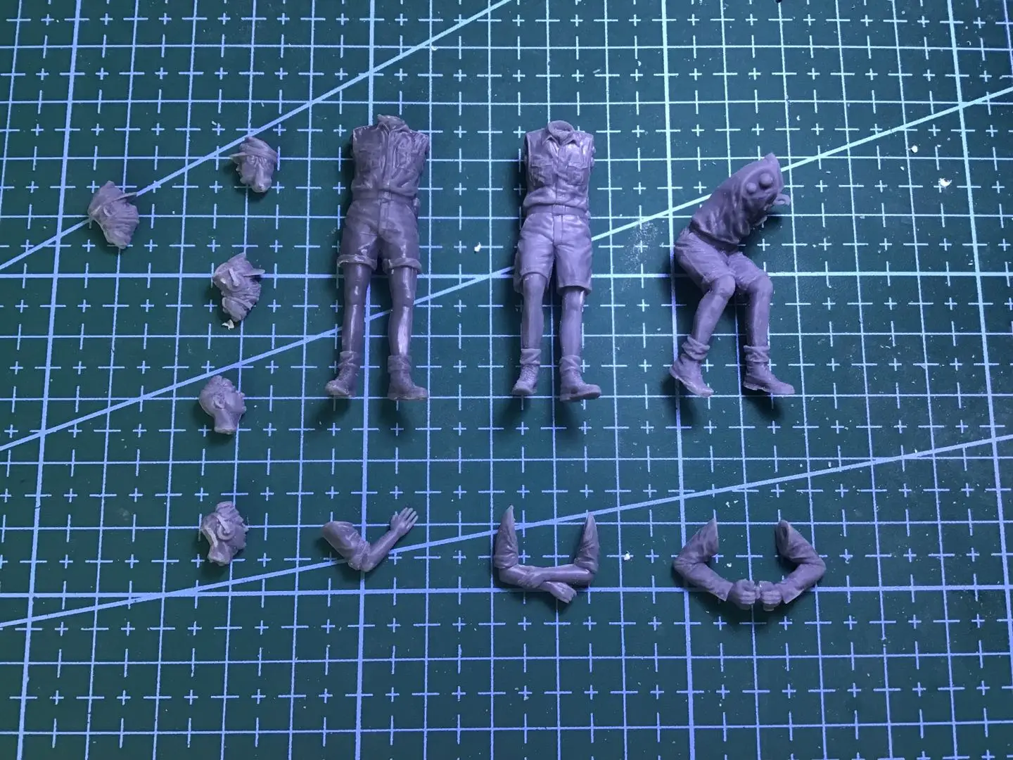 1/35 Resin Model Figure GK，German soldier ,   Unassembled and unpainted kit