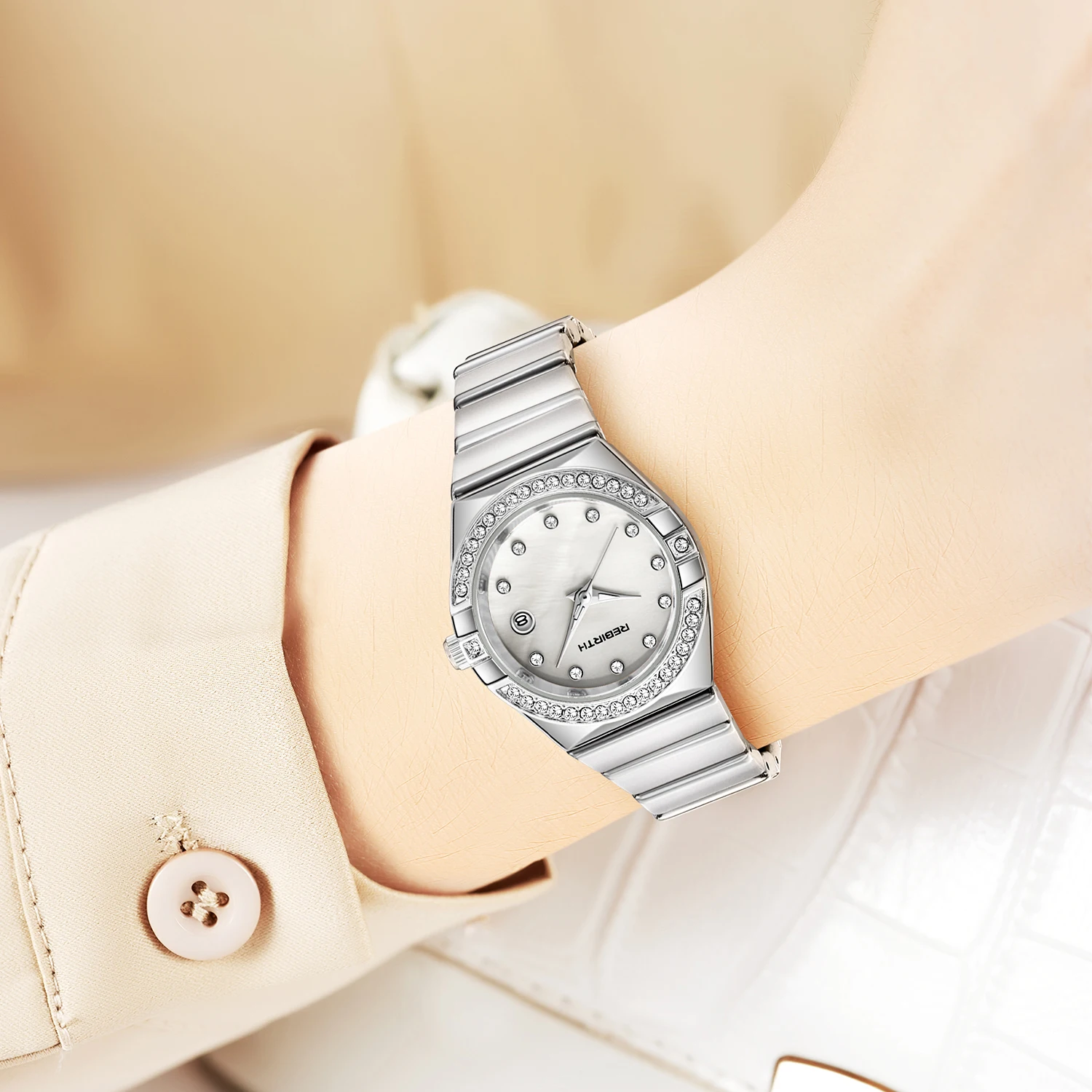 Luxury Women's Waterproof Luminous Calendar Watch