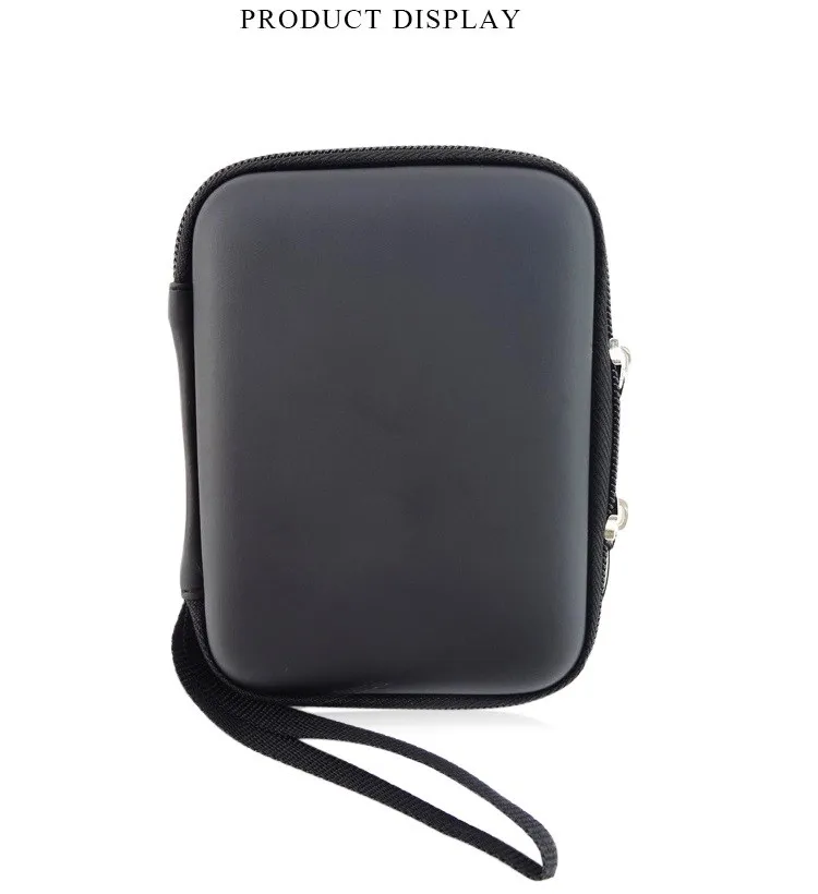 PU Leather Hard Shell Carrying Case Bag for U Disk, SD Card, USB Flash Drives Bank USB key,Bank USB key