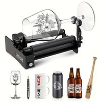 Ortur Rotary Roller YRR3.0 Adjustable Engraving Tool Laser Engraver Accessory for Glass, Wood, Leather
