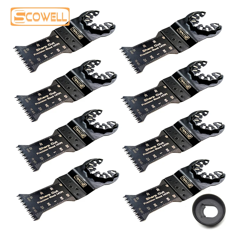 32mm Japanese Teeth Crown Cap Oscillating Multi Tool Saw Blades For Star Lock System Multimaster Tools Machine Renovate Tools