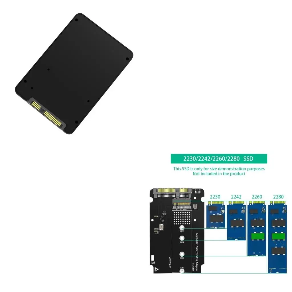 caixa-metal-chave-ngffs-ssds-para-25-satas-6gbs-adaptadores-gabinete-cartao-adaptadores-ngffs-para-2230-2242-2260-80