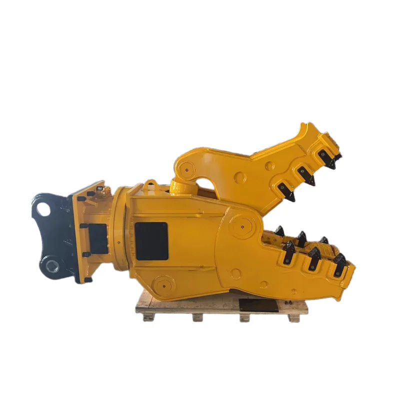 DHG-08 Hydraulic Concrete Shear Crusher Demolition Tool 360 Rotating System 110 Ton Cylinder Force 16-20 Ton Excavators 1 Year