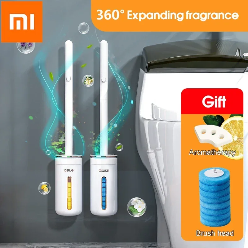 Xiaomi Mijia Multi-functional Disposable Toilet Brush Home Aromatherapy Toilet Brush Bathroom Cleaning Toos Bathroom Accessories