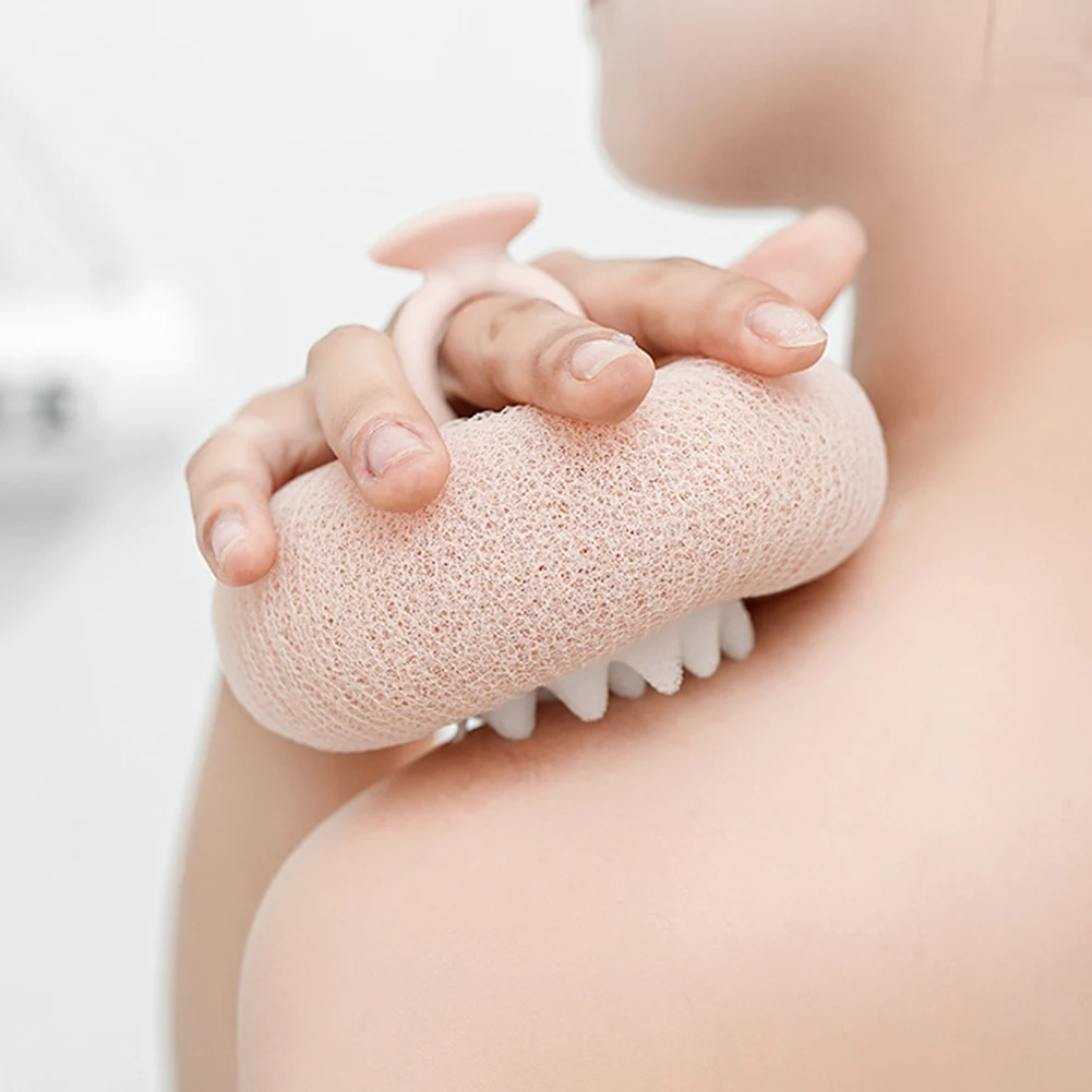 

Super Soft Sunflower Suction Cup Bath Ball Comfortable Quick-Drying Towel For Foot Hand Body