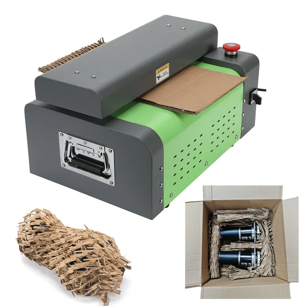 Expanded Paper Packing Cutting Machine for Packing Small Waste Corrugated Crushers Recycling Cardboard Protective Packaging