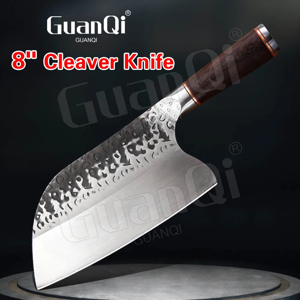 

Forged Kitchen Cleaver High Carbon 5Cr15Mov Steel Butcher Knife Sharp Cleaver Slicing Butcher Meat Chef Knives Cooking Tools