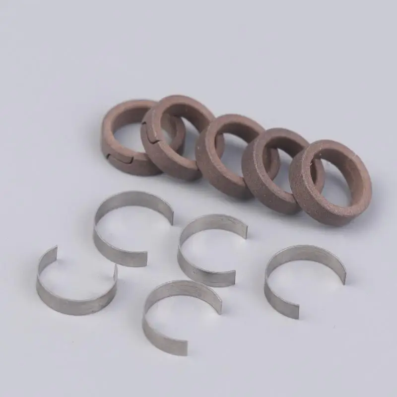 10Pcs High-Pressure Air Pump 30MPA Secondary Piston Ring 4500PSI Single/Two Cylinder Compressor Piston Ring Shrapnel