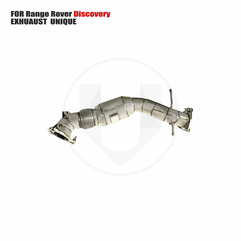 

UNIQUE Exhaust Manifold Downpipe for Land Rover Discovery Sport Car Accessories With Catalytic converter Header Without cat pipe