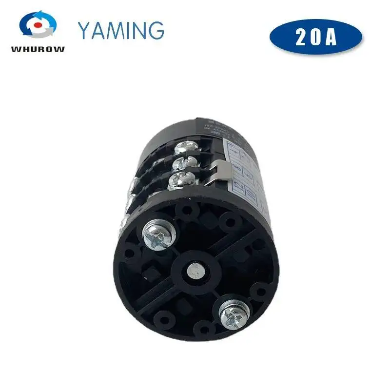 HZ5B-20/3 20A 3P プロフェッショナル多段階0-7ポジションユニバーサルロータリーカムスイッチ銀接点工場供給