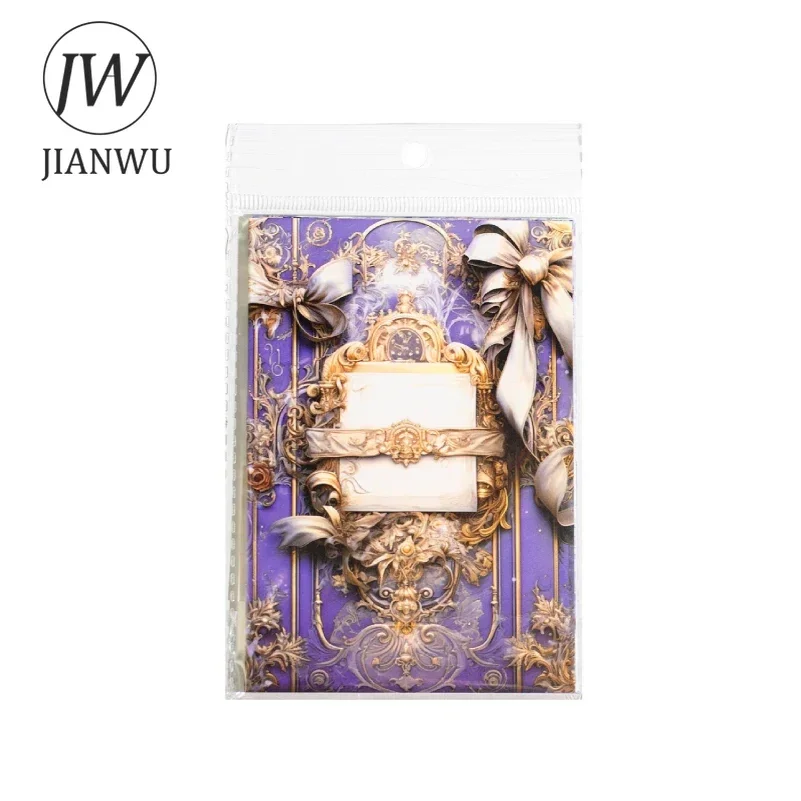 JIANWU Christmas Book Series Vintage Flower Festival Collage Decor Landscaping Material Paper Creative DIY Journal Stationery