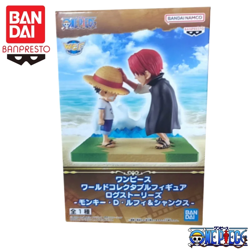 

In Stock Bandai Original Banpresto One Piece Wcf Shanks Luffy Action Figure Model Doll Brand New Boxed Figure Model Garage