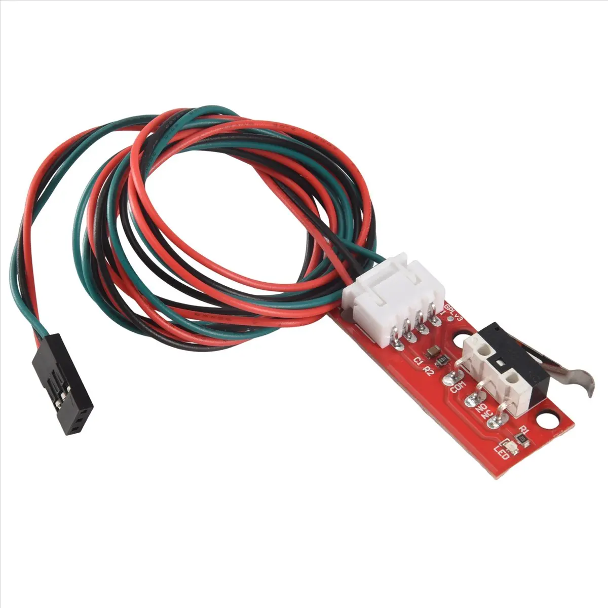 SCLS 6Pcs Mechanical Endstop Limit Switch Press Switch Module For 3D Printer Prusa Mendel Reprap Cnc 2560 1280 Ramps 1.4 Lkb01