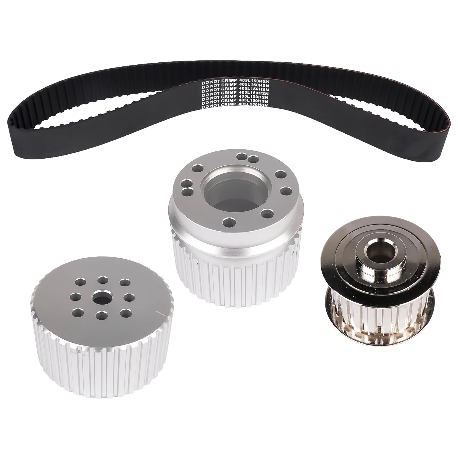 AP03 Pulley Kit for Ford Small Block SBF 289 302 351W Cogged Synchronous Pulley Set