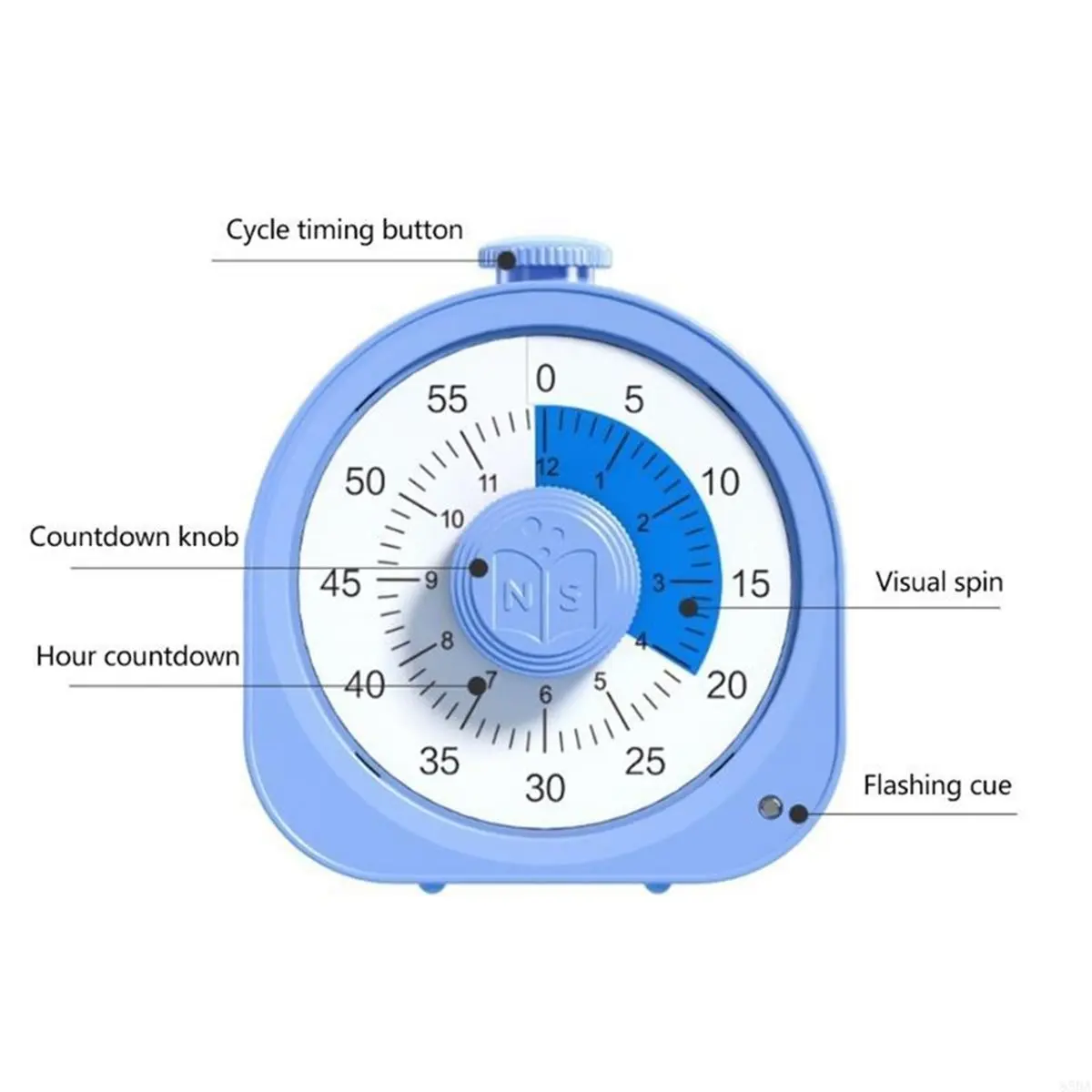 618 Mega Sale Clocks Practical Visual Time Clocks Effective Timing Manager Cooking for Kitchen Cooking Outdoor Activity