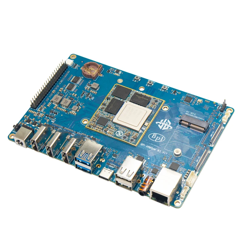 Banana Pi BPI-W3บอร์ดคอมพิวเตอร์แบบเดี่ยว eMMC Flash On Board Rockchip RK 3588 Chip บอร์ดพัฒนา8G แรมและ32G BPI