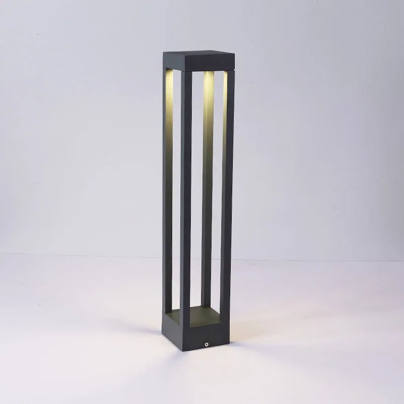 Imagem -03 - Alumínio Outdoor Led Lawn Lamp Villa Pátio Garden Park Paisagem Iluminação Ip65 Impermeável Bollard Light 40 cm 60cm