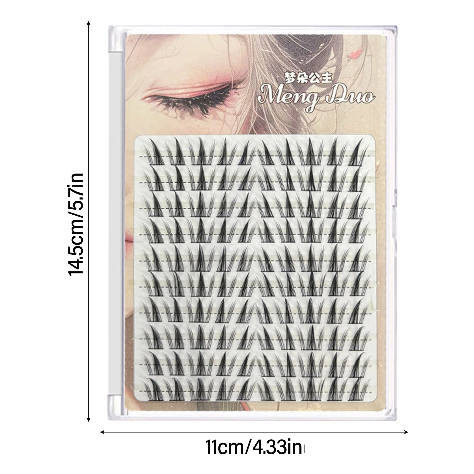 Manga Lashes sunflower blossom False Eyelash Extensions DIY Extension 10-12mm Natural Eyelashes for Eye-Lifting Effect Makeup
