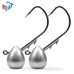 Roseowood Stand-Up Jig Head Ned Rig Fishing Hook 2.5g 3.5g 4.5g 6g Ultra-Sharp Fishhooks For Soft Lure Bass Trout Fishing Tackle