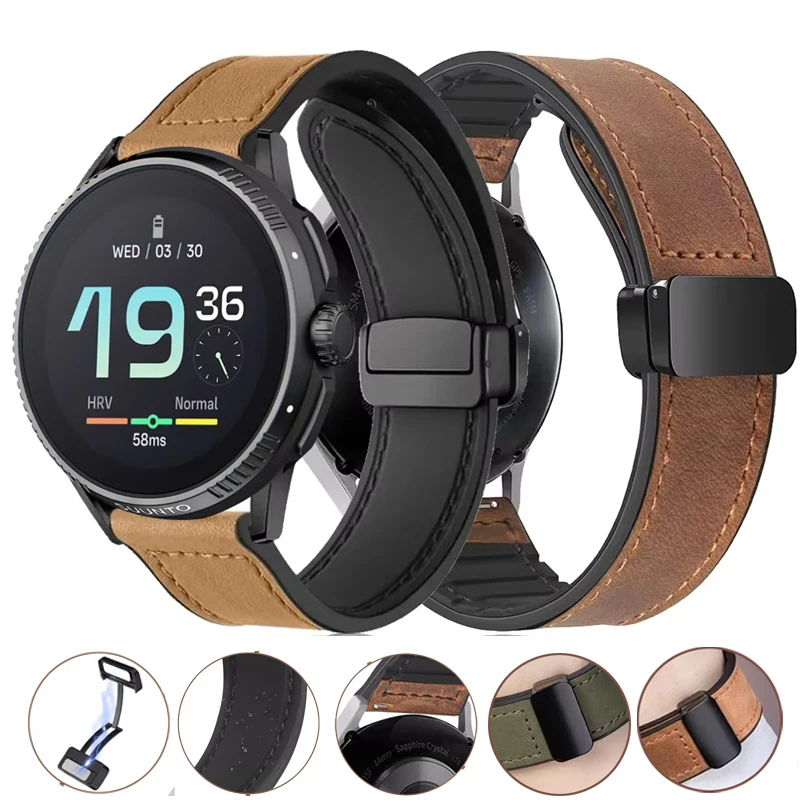 20 22Mm Leather+Sil…