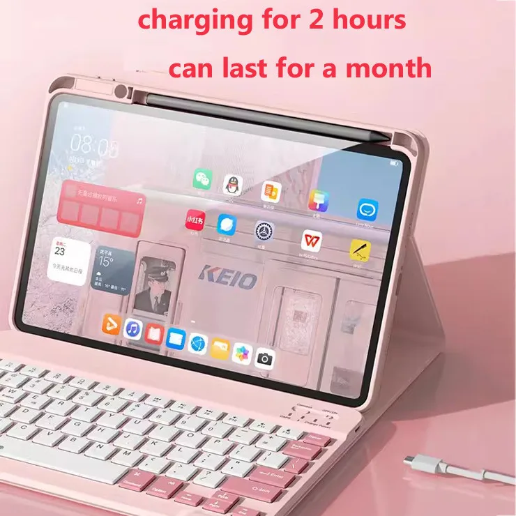 

Чехол-клавиатура для Xiaomi Pad 8, 8 Pro 11.2" 2025, MiPad 7 Pro, 7 11.2, MiPad 6 Pro, 5 Pro – магнитный съемный чехол-клавиатура для планшета