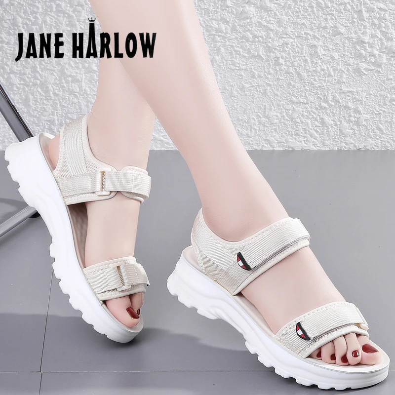 Women Sandals Summer Leisure Beach Holiday Sandals Women Shoes New Outdoor Sneakers Male Retro Comfortable Casual Sandals Women