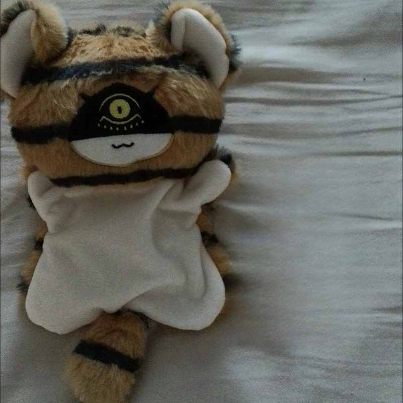 

10cm Anime Game Identity Ⅴ Eli Clark Seer Tiger Attributes Bean Bag Puppets Doll Cosplay Cotton Cartoon Mini Toy Figures Gifts