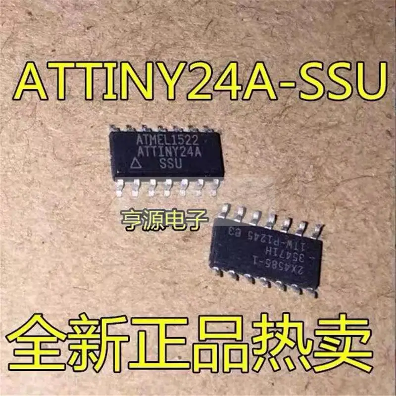 1-10PCS ATTINY24A-SSU SOP-14 ATTINY24 ATTINY24A MCU chips In Stock