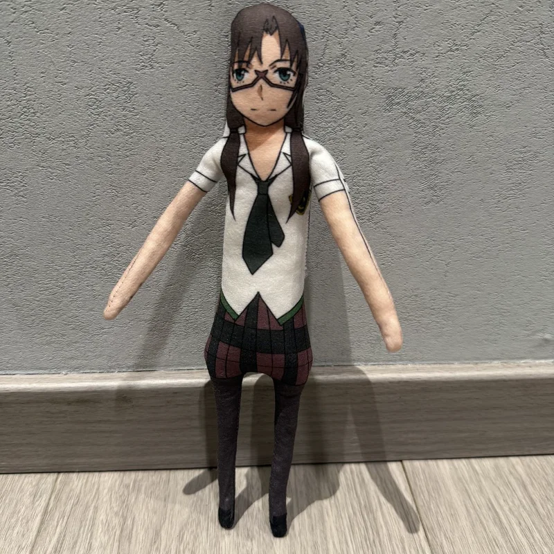 28CM Evangelions Ayanami Rei Knuffel Cartoon Action Figure Cosplay Gevulde Poppen Flexibele Ijzerdraad Abstract Model Fans Gift