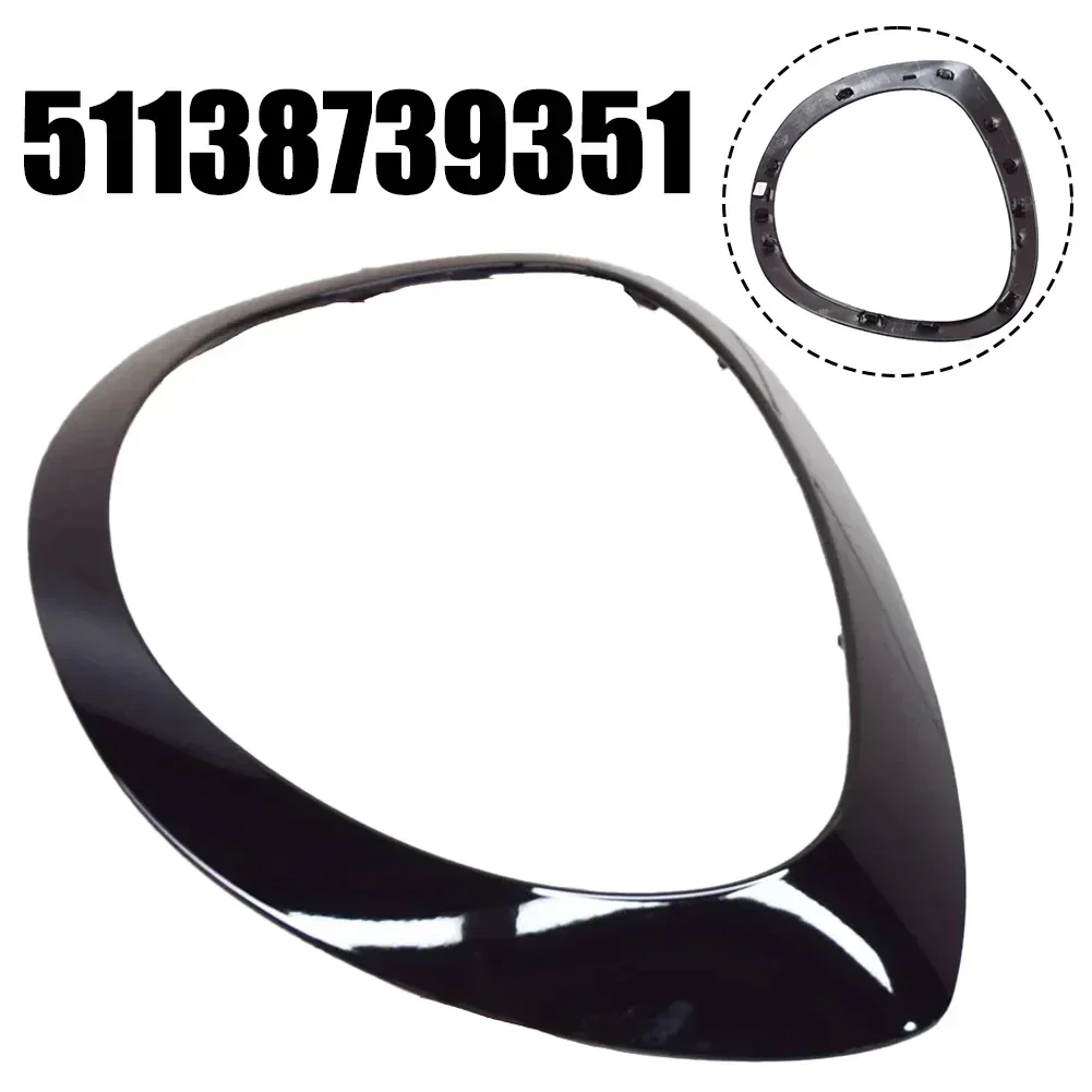 Car Left Right Headlight Trim Ring For BMW For MINI For COUNTRYMAN F60 Headlight Bezel Shell 51138739351 51138739352 Accessories