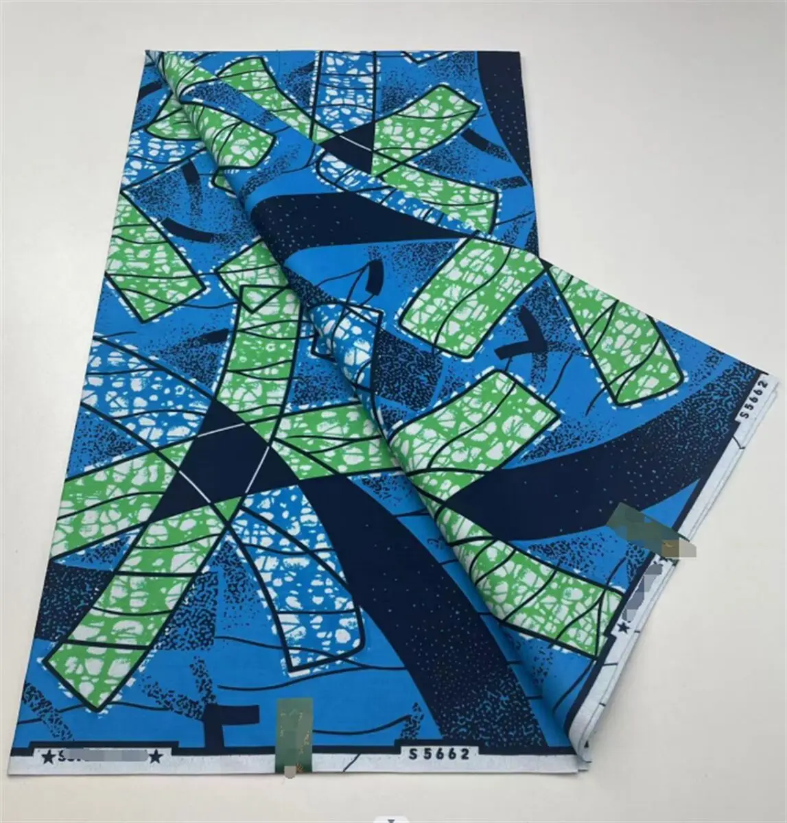 

Top Soft Cotton Veritable Wax Ankara Prints Block Fabric Sewing Dress Craft Material Africa Loincloth Tissu Patchwork Accessory