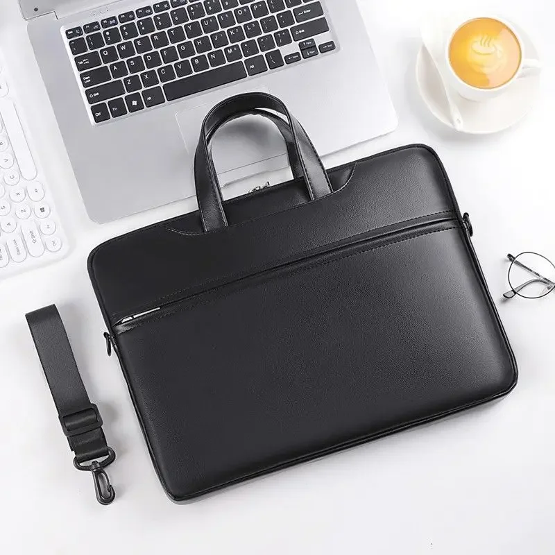 Business trip handbag unisex laptop bag briefcase versatile travel messenger bag light luxury