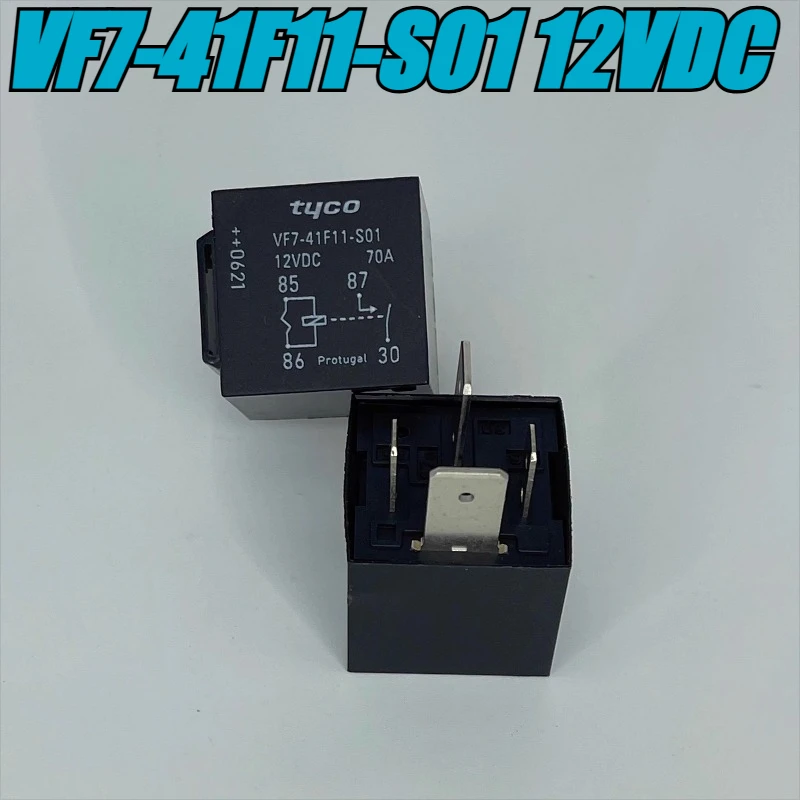 

（Brand New）1pcs/lot 100% original genuine relay:VF7-41F11-S01 12VDC 4pins Automotive relay