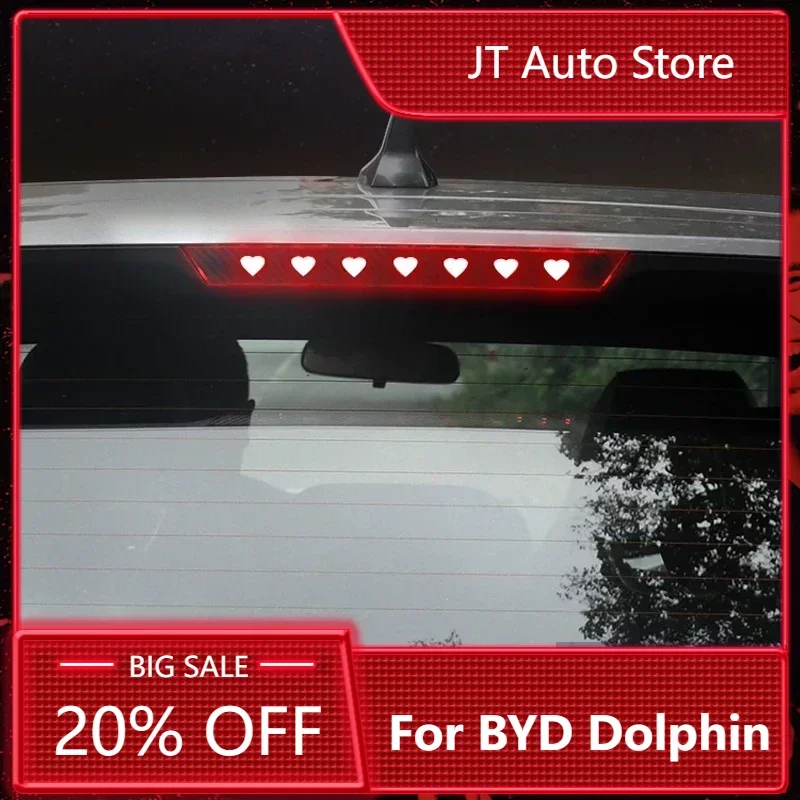 

New! Taillight Sticker For Byd Dolphin 2023 High Mounted Brake Light Projection Board Decoration Sticker Car Exterior Decoration