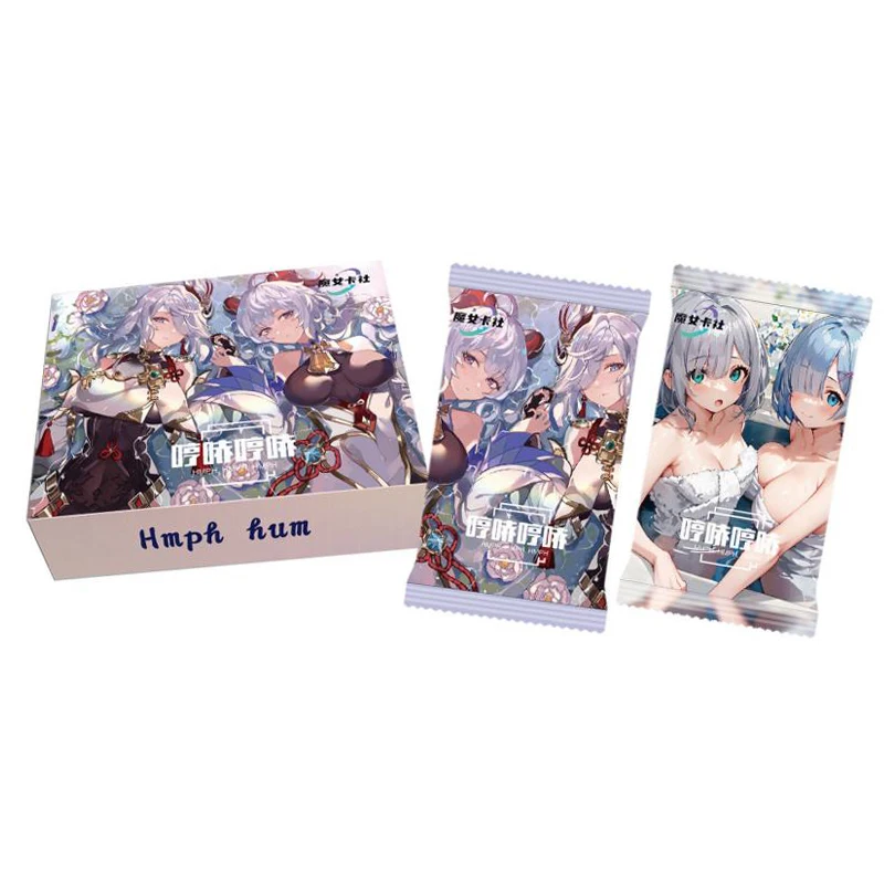 private girl Red light collection card Pure desire goddess commemorative card SSP beast girl charm card Christmas Gifts