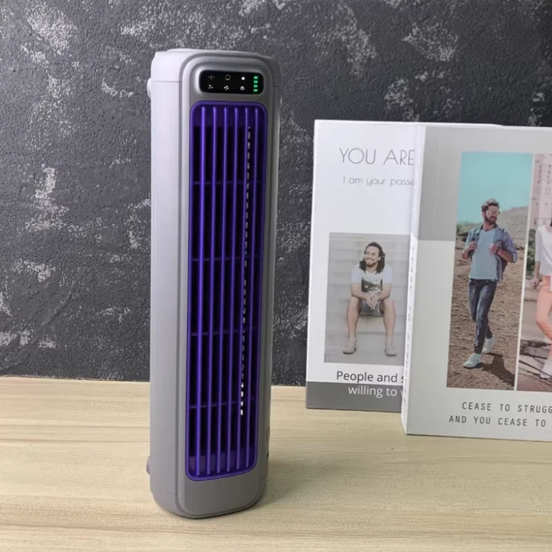 3in1 Air Fan Cooling Air Car Desk Tower Fan Portable Ozone Deodorization Negative Ion Fresh Air Cold Air Function