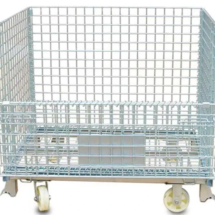 Guichang-Supermercado Mesh Storage Cage, arame farpado Shelf Hardware, Garbage Rack para loja