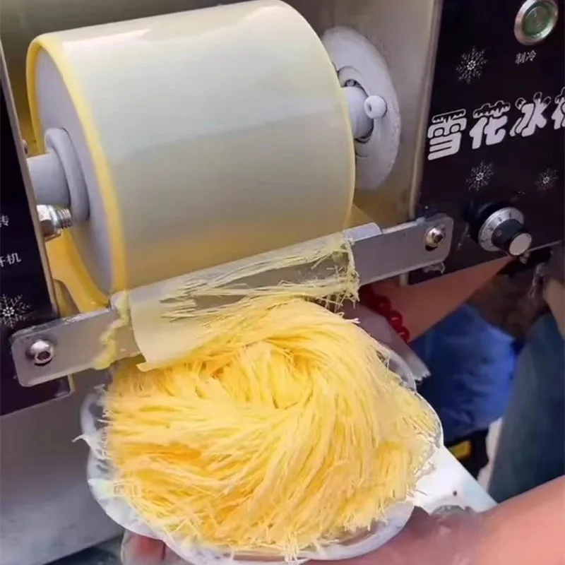 Stall equipment shaved ice, ice machine snowflake ice