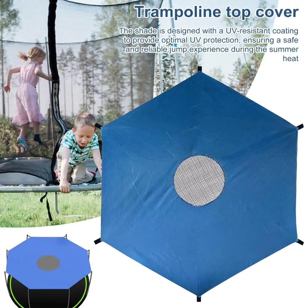 Trampoline Sun Outdoor Trampoline Sunshade Canopy Cover for Sun Weatherproof Tarpaulin Tear resistant