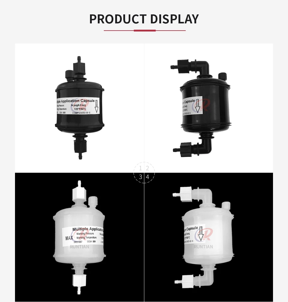 2 Stück Textildrucker-Tintenfilter Lösungsmittel/UV-Kapsel-Tintenfilter für DTF UV-Drucker 10µm – Detail 4