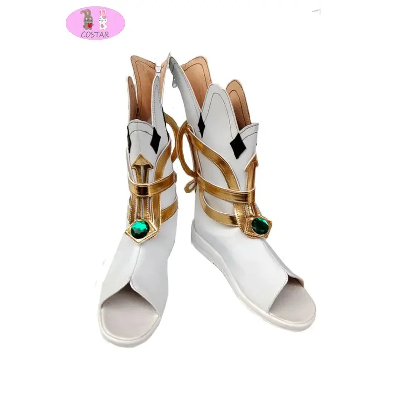 2025 Jahre bestehend aus Genshin Impact Cosplay Schuhe Nahida Kusanali Kostüm Stiefel Sumeru Dendro Avidya Forest Ranger Trainee