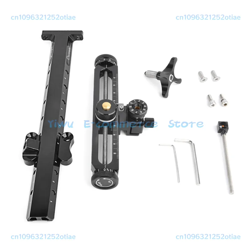 

Bow And Arrow Recurve Sight Alloy T Sight For Competitive Archery Competition Special Compound Bow Universal Sight Accessories