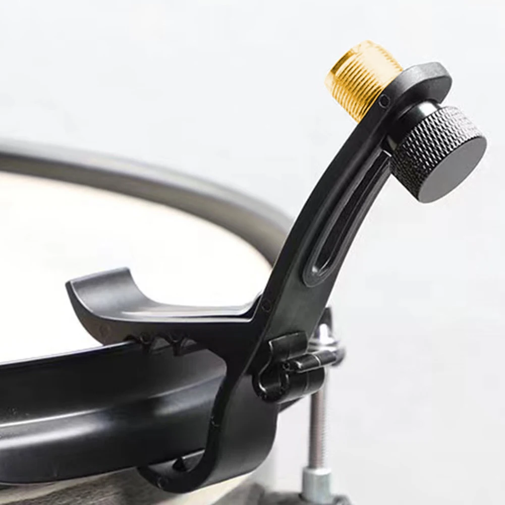 

Drum Microphone Clips Rim Mount Holder Anti Shake Drum Adjustable Mic Mount Vibration-proof Drum Microphone Stand Mounts