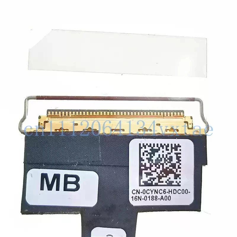 GDS70 EDP Non_G 40pin LCD LVDS LED Screen Video Display Flex Cable for DELL Alienware X17 R1 R2 CYNC6 0CYNC6 DC02C00SE00  0.1
