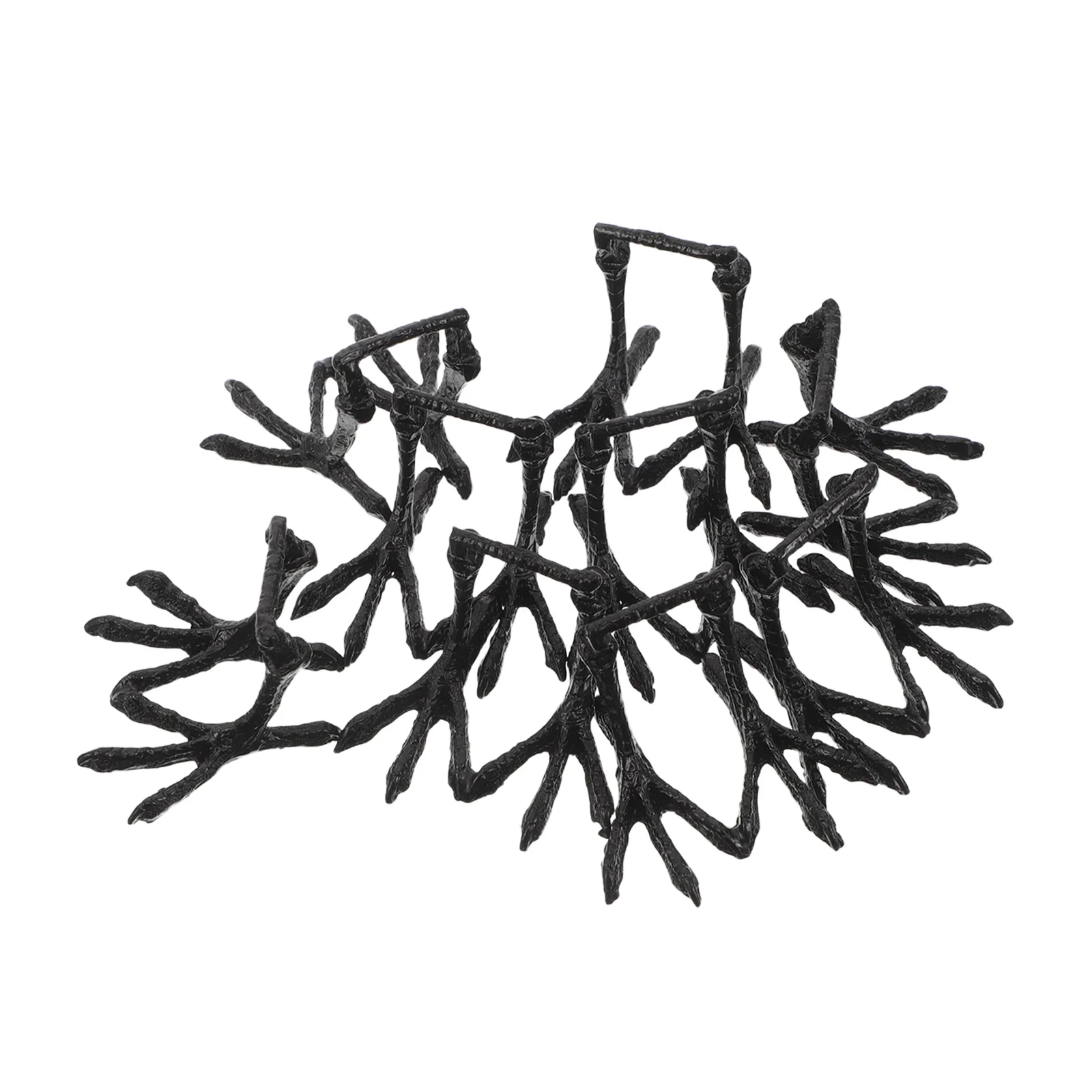 

9 шт., замена птичьих лап, железная лапа, реалистичное украшение ворона, ворона, Хэллоуин, ремесло, статуя, аксессуары, лапа попугая для DIY