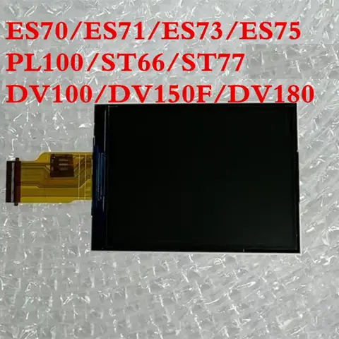 Gcell- LCD For Samsung ES70 ES71 ES73 ES75 PL100  ST66 ST77 DV100 DV150F DV180 Camera Display Screen  With Backlight  1PCS