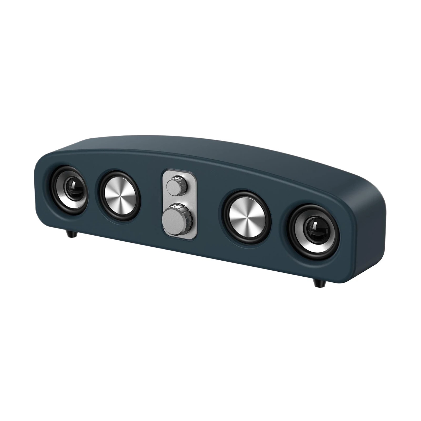Retro Desktop Bluetooth Speaker Dual Speakers with Diaphragm Adjustable Large Volume Mobile Phone Sound Card Insertion