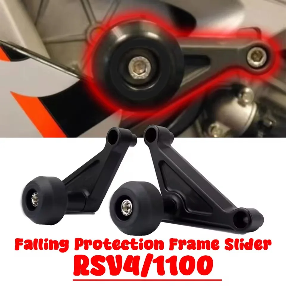 

For Aprilia RSV4 Tuono1100 2021-2024 RSV4 RR RF 2009-2020 Engine Fall Protection Motorcycle Parts Bobbin Falling Protection Pads